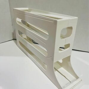 30 Count Egg Dispenser Refrigerator 4 Tier Egg Holder